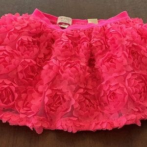 EST. 1989 Place Infant 18-24M Neon Pink Tutu Rosettes Barbiecore Holidays Gift